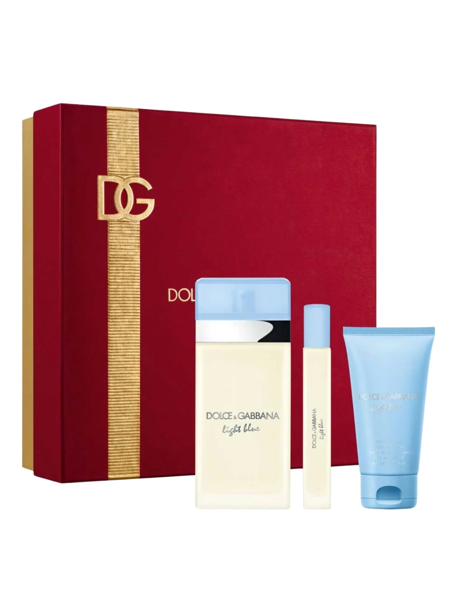 Set Light Blue Dolce&Gabbana EDT - 100ml + 10ml + 50ml Crema (Dolce&Gabbana)